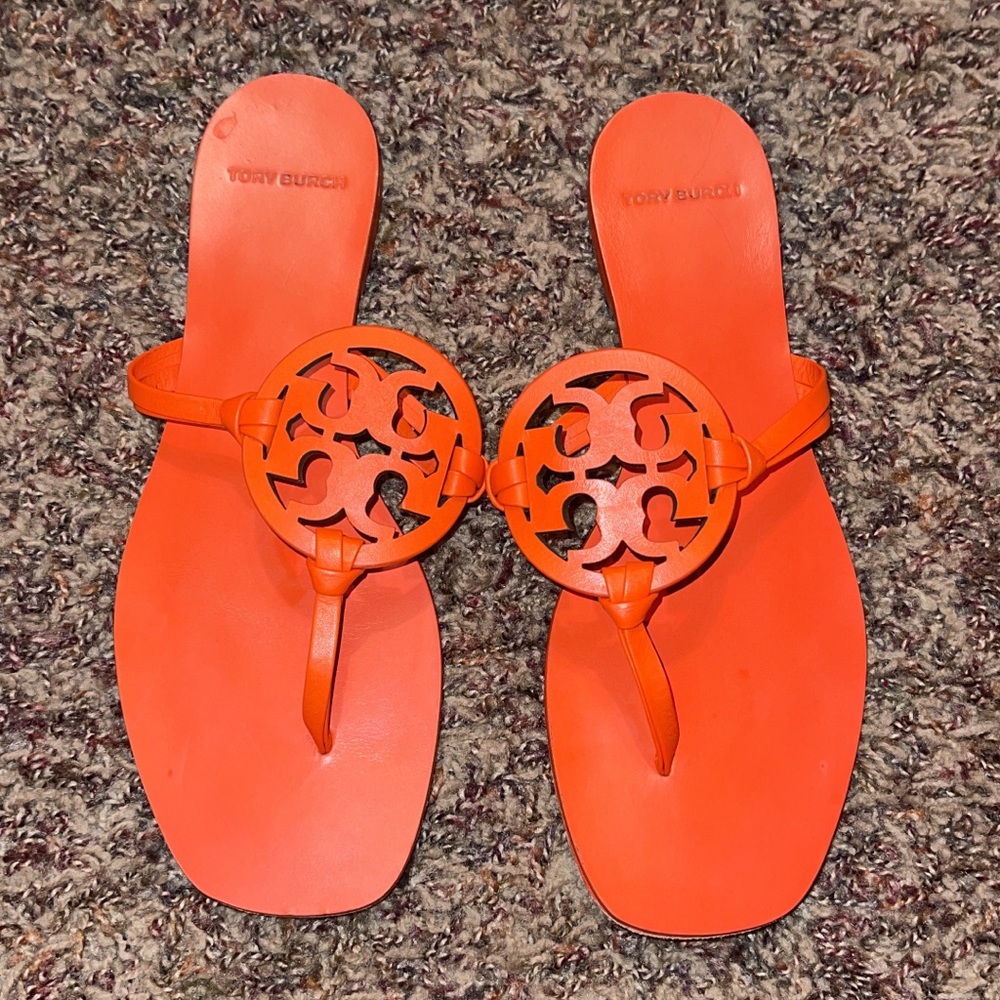 Tory Burch square toe millers